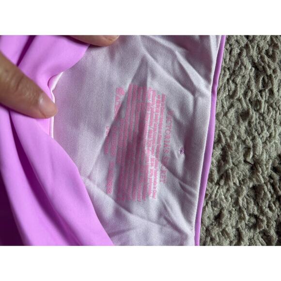 Victoria’s Secret purple pink bikini set top sz M and bottom sz L - Picture 4 of 8